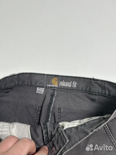 Carhartt double knee pant distressed work wear