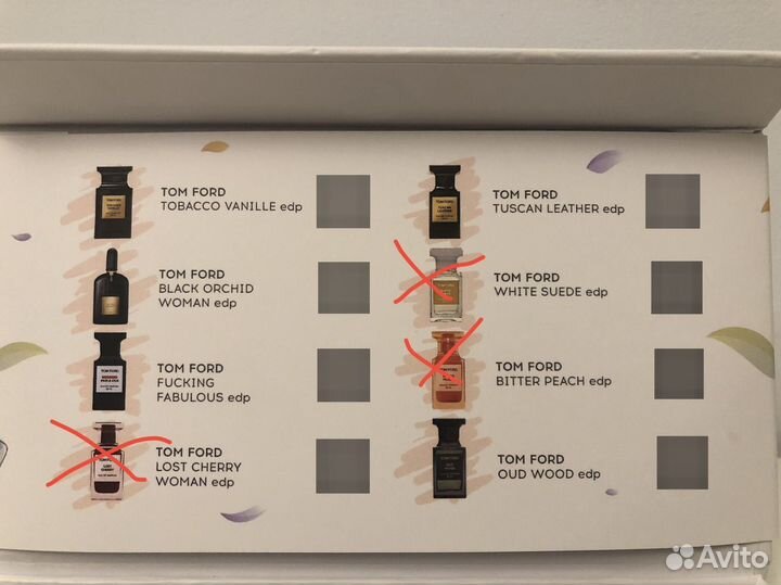 Аромабокс Tom Ford + Mancera