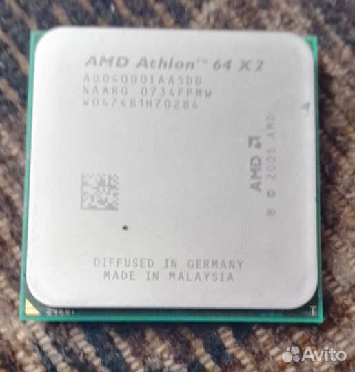Процессор AMD athlon 64 x2
