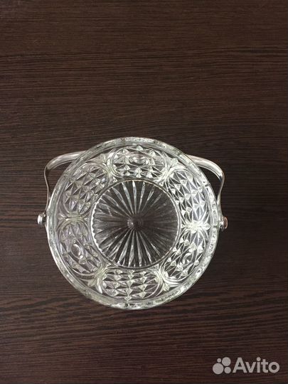 Конфетница стеклянная СССР