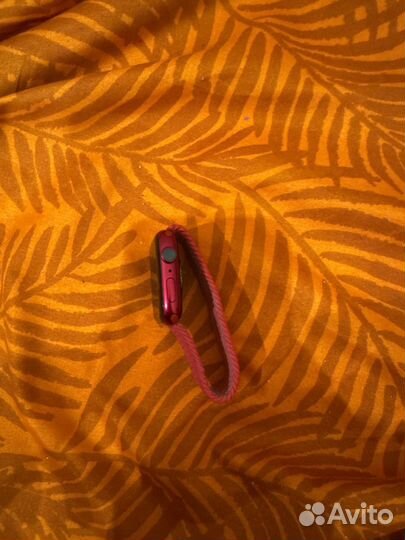 Часы apple watch 7 45 mm red