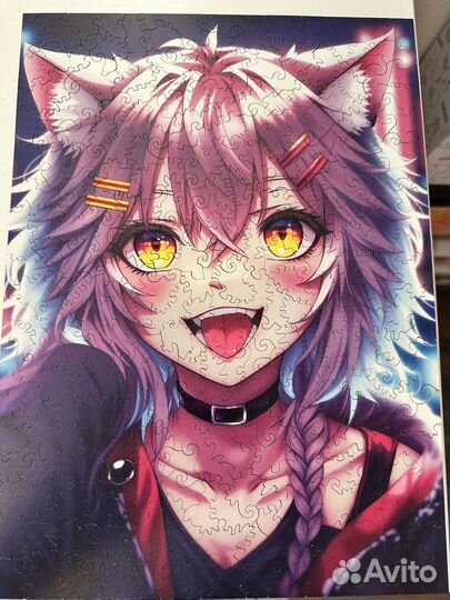 Пазл Unidragon. Аниме серия. Neko-chan (Неко-чан)