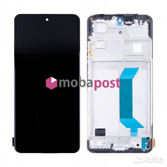 Дисплей Xiaomi Poco X5 5G/Redmi Note 12 4G/5G (22111317PG/22111317I/23021RAA2Y) модуль с рамкой Черн