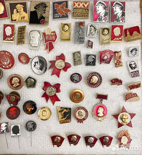 Значок Ленин