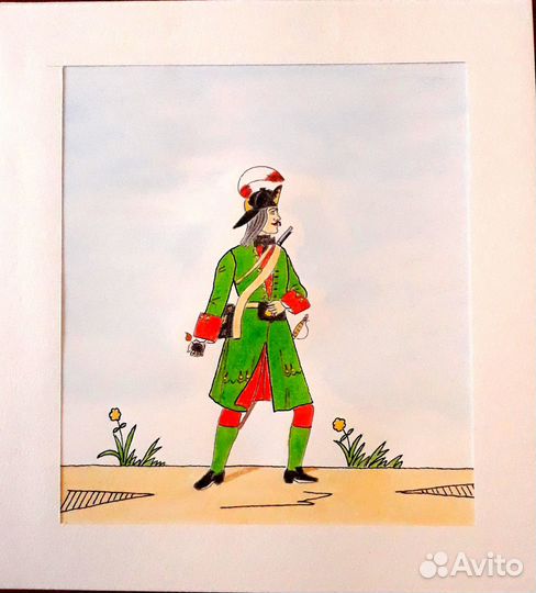 Акварели художника-униформолога Жигунова Е.Г