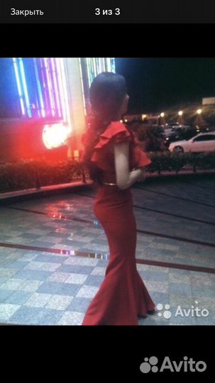 Вечернее платье