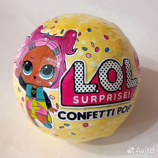Кукла лол в шаре LOL Surprise Confetti Pop 3 серия