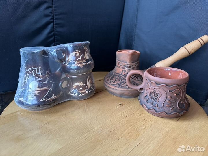 Кофейный набор. Турка с чашкой