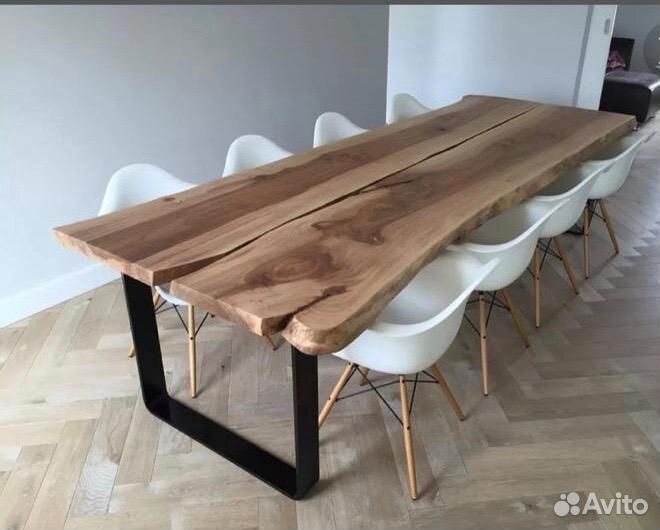 Столы из слебов