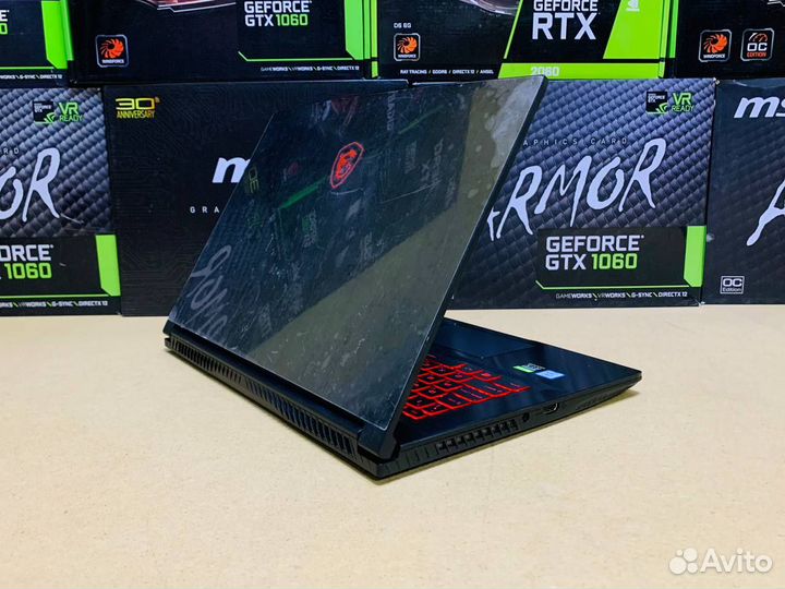 Игровой ноутбук MSI Core i5 RTX 2060 6Gb