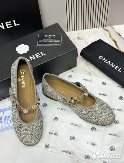 Балетки chanel тренд