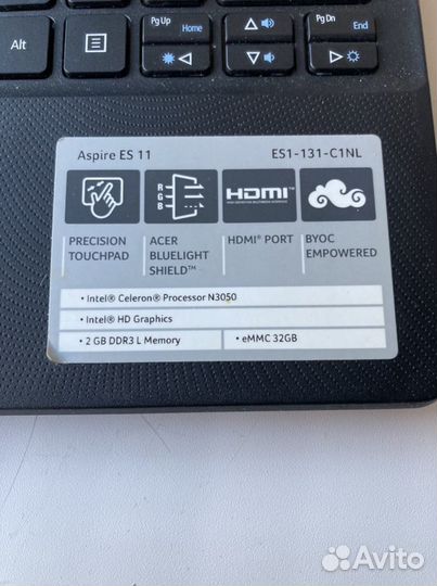 Ноутбук Acer Aspire ES1-131