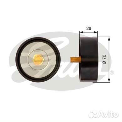 Направляющий ролик привода вспомогательных агрегат