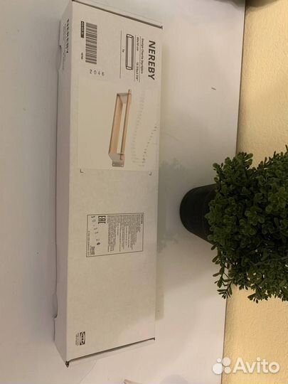 Полка настенная икеа неребю новая