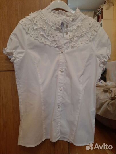Блузка нарядная школьная 158-164