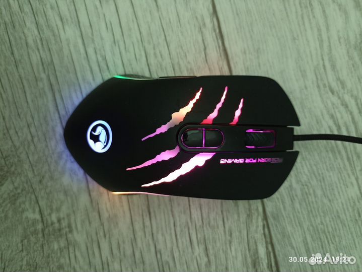 Набор игровой, проводной: клавиатура+мышь