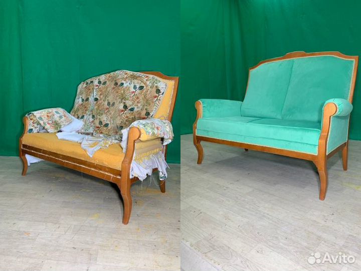 Перетяжка обивка и ремонт мягкой мебели