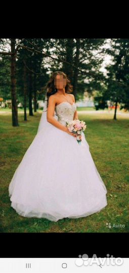 Свадебное платье 42-44