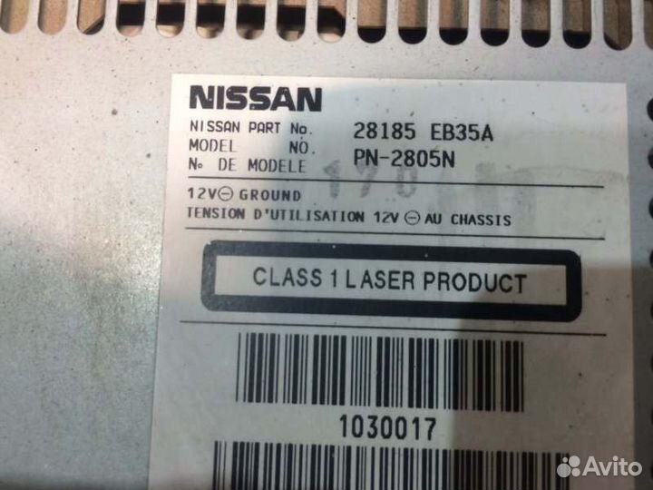 Магнитола штатная Nissan Pathfinder R51