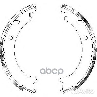 Колодки тормозные барабанные 472100 Road house