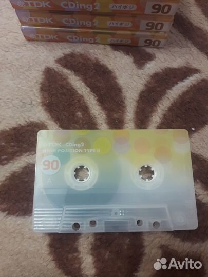 Аудиокассеты TDK CDing 2 90 (Japan, хром, новые)