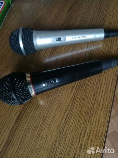 Караоке плеер с микрофоном и дисками