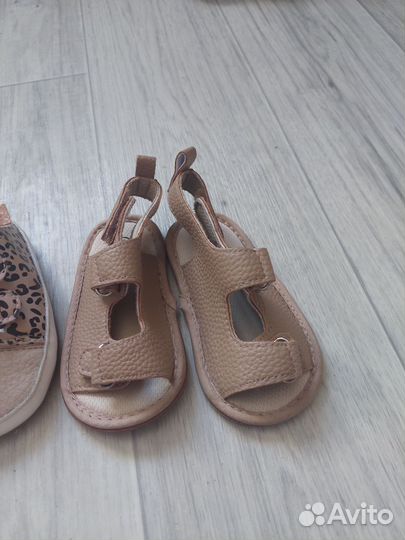 Первая обувь пакетом для девочки 20 размер