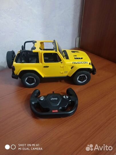 Машина на радиоуправлении rastar Jeep