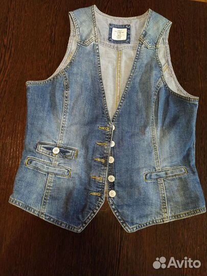 Жилет джинсовый женский H&M р. 46-48