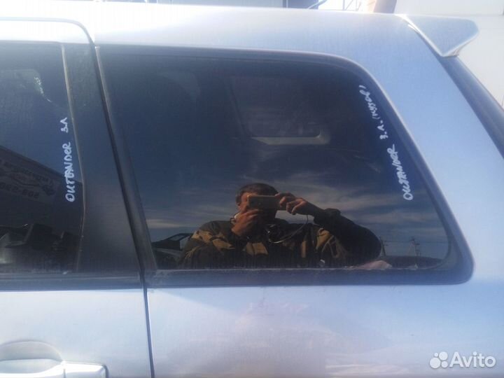 Мицубиси Аутлендер стекло заднее левое кузовное