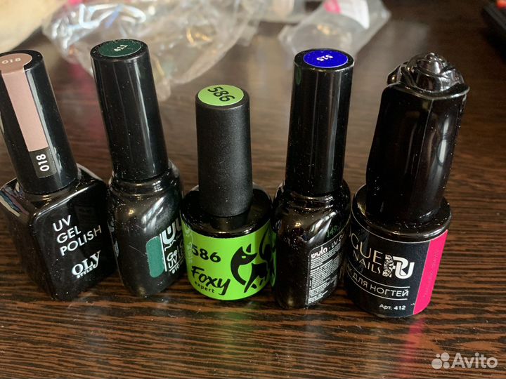 Набор гель лаков новые