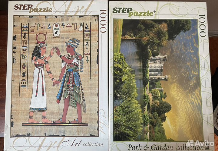 Пазлы на 1000 и 1500 деталей