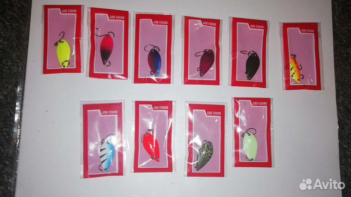 Набор форелевых блесен