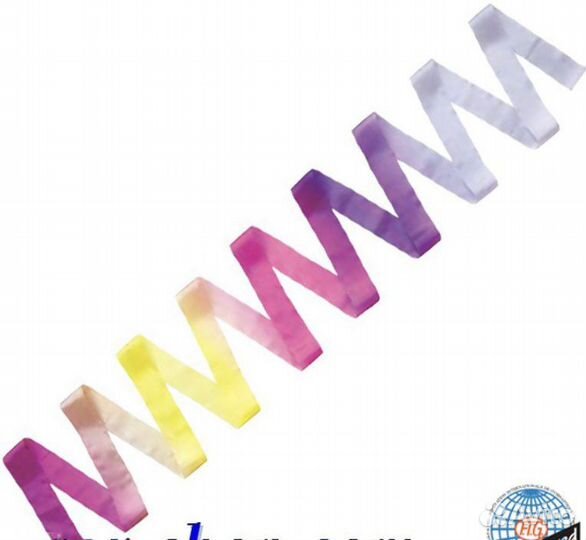 Лента многоцветная для художественной гимнастики