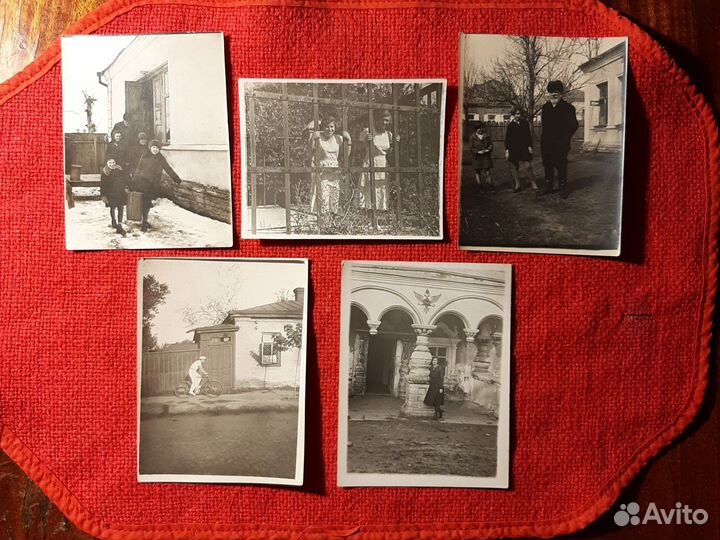 Фото «от царизма к социализму» 1917-37 г.5шт. СССР