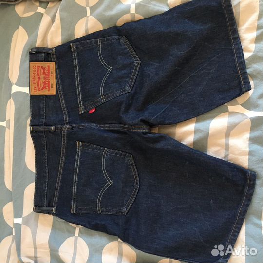 Levis шорты 502 джинсовые мужские