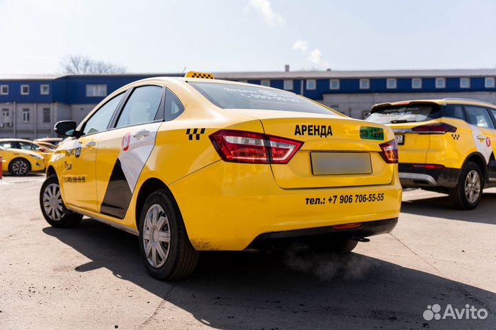 Аренда LADA Vesta под такси с онлайн-бронированием