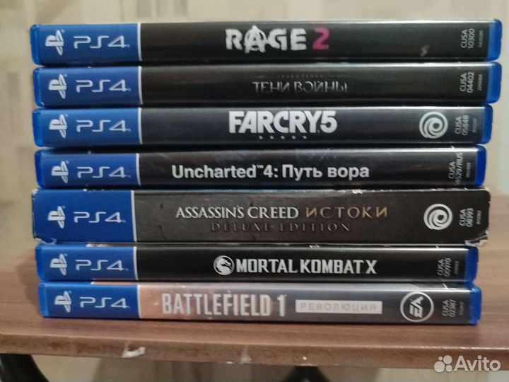 Игры для приставок ps4