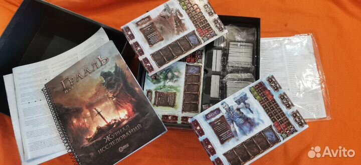 Настольная игра Оскверненный Грааль и Маракайбо