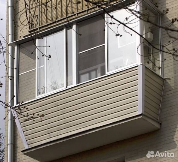 Балкон в хрущевку новый от производителя