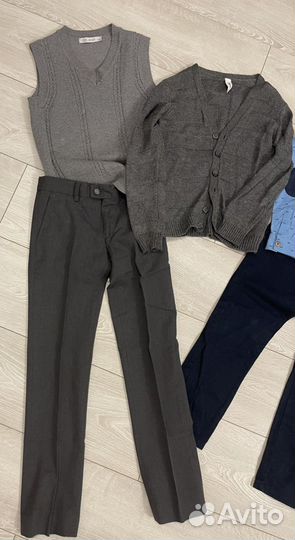 Вещи пакетом на мальчика 122 128