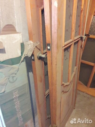 Межкомнатные двери бу деревянные