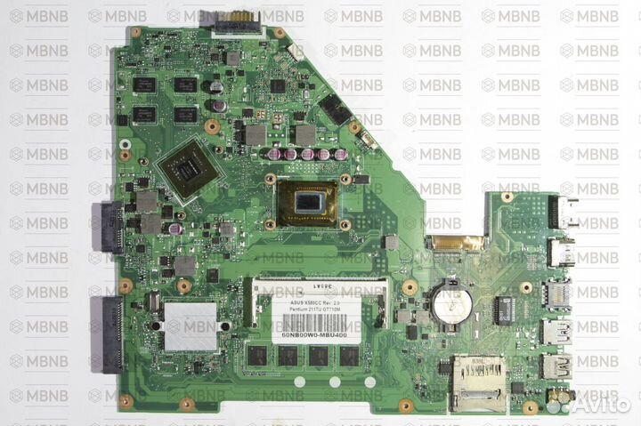 Материнская плата Asus X550CC Pentium 2117U GT720M