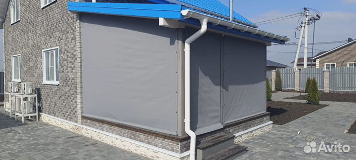 Жидкие окна для террас и беседок