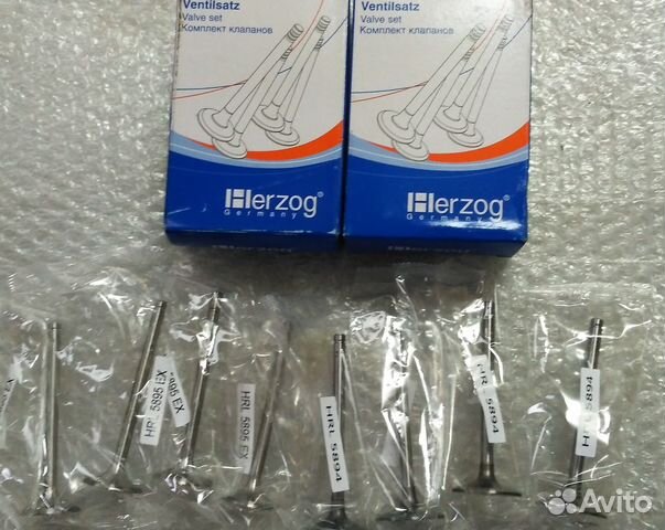 Комплект клапанов Largus 8 кл. Лада Ларгус, Рено