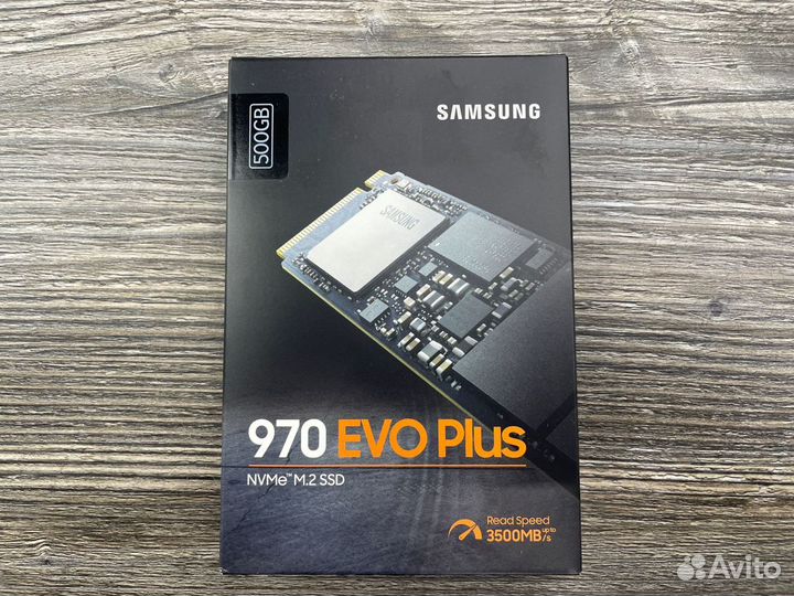 SSD Samsung 970 EVO Plus 500 гб M.2 MZ-V7S500BW