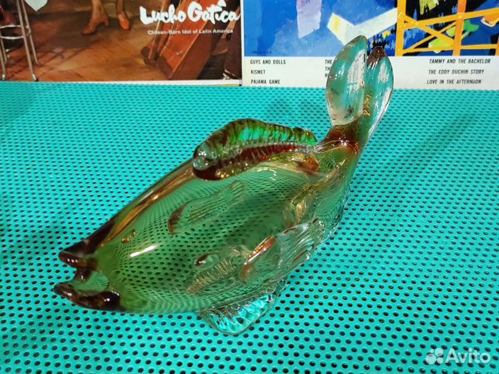 Стеклянные статуэтки животных