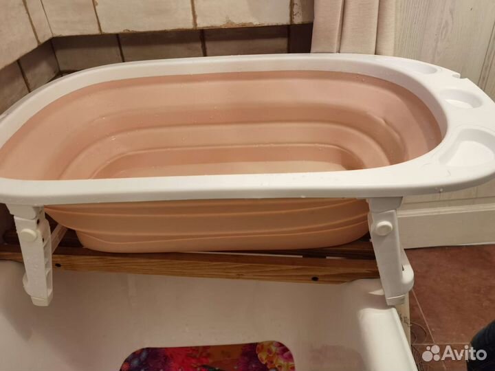 Детская ванночка для купания складная