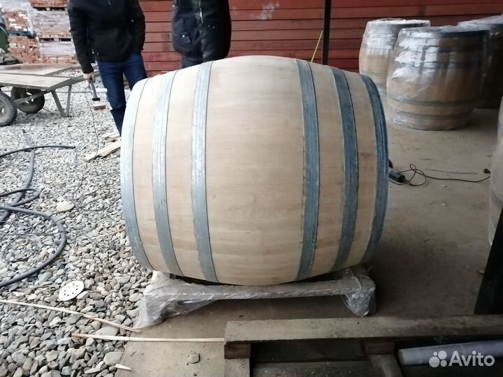 Бочка 500л из кавказского колотого дуба