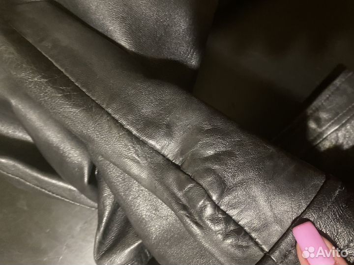 Натуральная кожа брюки 48-50